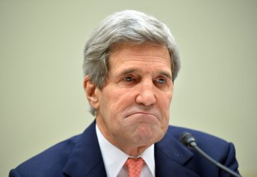 Secretary of State John Kerry testifies in Washington, D.C.