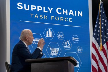 President Biden Meets with his Supply Chain Disruptions Task Force
