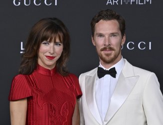 Benedict Cumberbatch and Sophie Hunter Attend LACMA's Art+Film Gala in Los Angeles