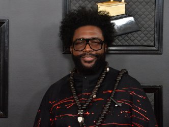 Questlove arrives for the 62nd annual Grammy Awards in Los Angeles