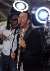 The Dave Matthews Band performs on the NBC Today Show in New York