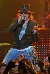 Guns N' Roses performs in concert in Miami Beach