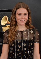Maggie Rogers arrives for the 62nd annual Grammy Awards in Los Angeles