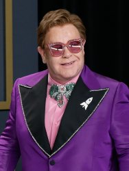 Elton John wins an Oscar at the 92nd annual Academy Awards in Los Angeles