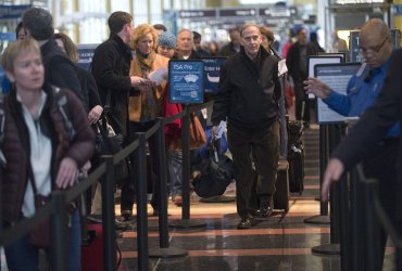 Air Travel ahead of the Thanksgiving Holiday in Washington, D.C.