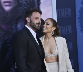 Jennifer Lopez and Ben Affleck Attend "The Mother" Premiere in Los Angeles