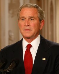 President Bush addresses the nation on financial crisis from Washington
