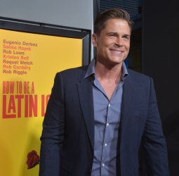 Rob Lowe attends the "How to Be a Latin Lover" premiere in Los Angeles