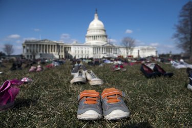 Shoe Protest to Bring Attention to Child Gun Violence in Washington, D.C.