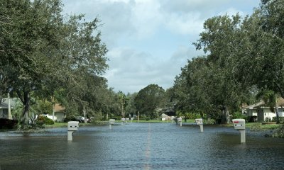Aftermath of Hurricane Irma in Viera, Florida.