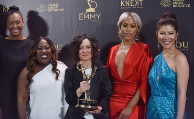 Hosts of 'The Talk' attend the 45th Annual Daytime Emmy Awards