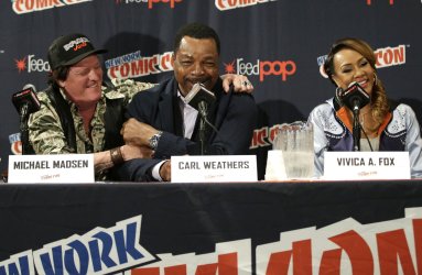 Explosion Jones cast at New York Comic Con
