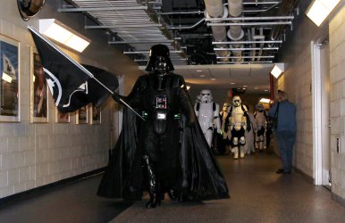 Star Wars Characters at Citi Field in New York