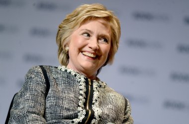 US Former First Lady Hillary Clinton speaks at BookExpo