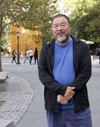 Artist Ai Weiwei Good Neighbors Art Installation in New York