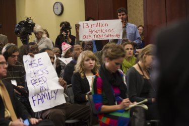 Democrats Hold a rally on Extending Unemployment Benefits in Washington, D.C.