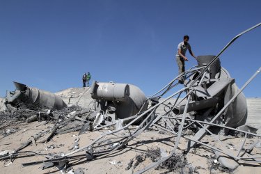 Israeli Air Strike in Gaza