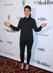 Nia Vardalos attends "The Meddler" premiere in Los Angeles