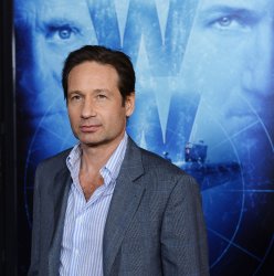 David Duchovny attends the "Phantom" premiere in Los Angeles