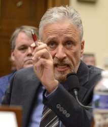 Jon Stewart attends House committee hearing on 9/11 victim's compensation