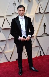 Henry Golding arrives for the 91st Academy Awards