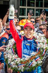 Takuma Sato Wins the 2017 Indianapolis 500