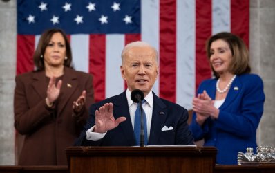 President Joe Biden Delivers His State of the Union Address at the U.S. Capitol