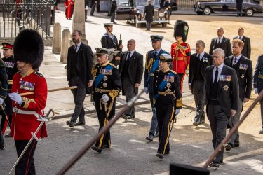 Queen Elizabeth II funeral at Westminster Abbey in London