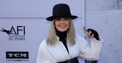 Honoree Diane Keaton arrives for AFI's Life Achievement tribute gala in Los Angeles