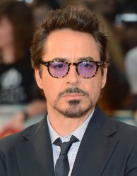 Robert Downey Jr attends The European Premiere of "Marvel Avengers Assemble" in London