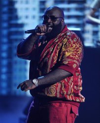Rick Ross performs at the BET Awards in Los Angeles