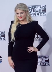 Meghan Trainor attends the 43rd annual American Music Awards in Los Angeles