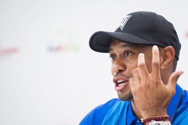 Tiger Woods Press Conference at Quicken Loans National
