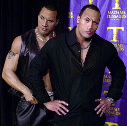 WWF star "The Rock" wax image unveiled at Madame Tussaud's