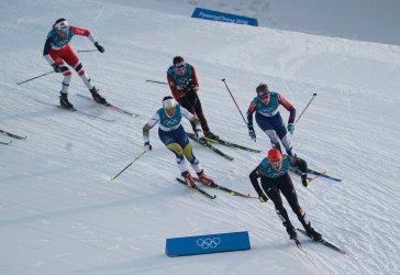 Ladies' 7.5km + 7.5km Skiathlon at the Pyeongchang 2018 Winter Olympics