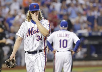 Mets pitcher Noah Syndergaard tossed from the game