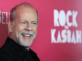 Bruce Willis arrives at Rock the Kasbah Premiere
