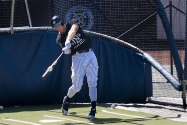 New York Yankees Hold Spring Training at Yankee Stadium
