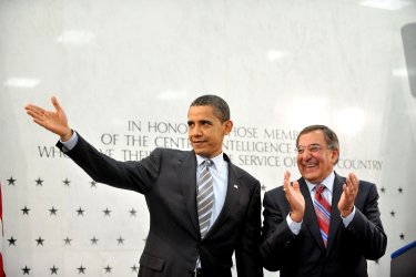 President Obama Visits CIA Headquarters
