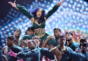 Cardi B performs during the 19th annual BET Awards in Los Angeles