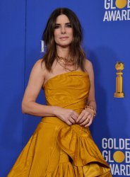 Sandra Bullock appears backstage  at the 77th Golden Globe Awards in Beverly Hills