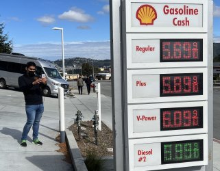 Gas Prices in California Go Over Six Dollars