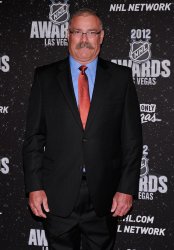 Paul MacLean arrives at the 2012 NHL Awards in Las Vegas
