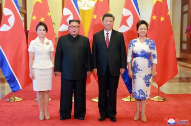 North Korean Leader Kim Jong Un Visits Chinese President Xi Jinping in Beijing