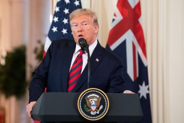 President Trump and Australian PM Morrison hold a press conference