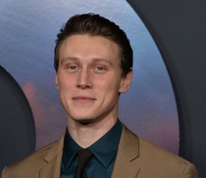George MacKay attends the "1917" premiere in Los Angeles