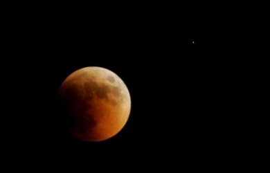 A Total Lunar Eclipse Was Visible in Most Parts of Asia