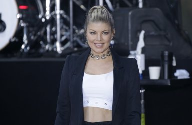 Fergie performs on NBC Today Show in New York