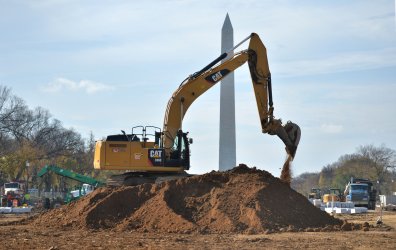 A Construction Site in Washington, D.C.