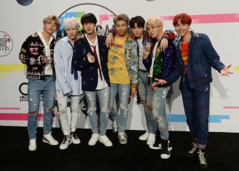 BTS attends the annual 2017 American Music Awards in Los Angeles